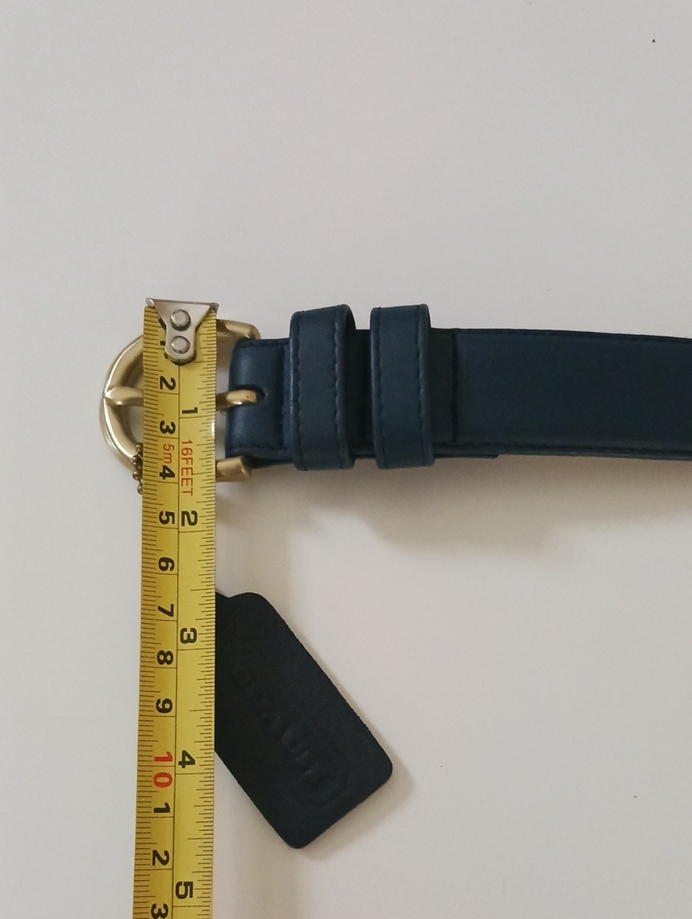 Vintage Coach Leather Belt - Picture 9 of 13
